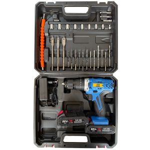 پیچ گوشتی شارژی 88 ولت سه نظام جاب مدل jb 88 power x مجموعه 40 عددی