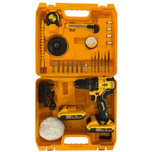 پیچ گوشتی شارژی جاب مدل jb 7700 bs مجموعه 45 عددی