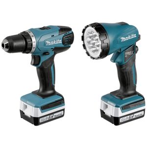 پیچ گوشتی شارژی ماکیتا مدل df347dwlx1 به همراه چراغ قوه