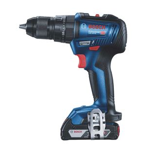 پیچ گوشتی شارژی چکشی شارژِی بوش مدل gsb18 v 50 2ah brushless مجموعه 8 عددی