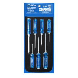 پیچ گوشتی هیوندای مدل ht 7801 بسته 7 عددی