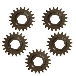 چرخ دنده گیربگس موتور ساید کرکره برقی کد 027 مجموعه 5 عددی