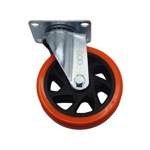 چرخ کفی‌دار آبو مدل گردان کد yp 125*32mm