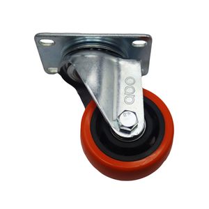 چرخ کفی‌دار آبو مدل گردان کد yp 75*32mm