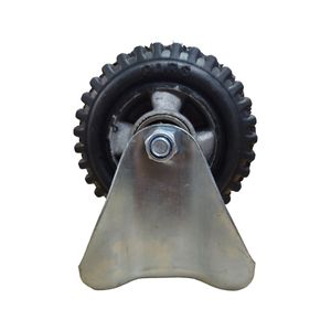 چرخ کفی‌دار ثابت پارس مدل ts 160mm کد 3_5