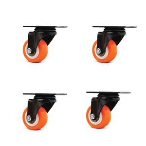 چرخ کفی‌دار مدل canto40mm مجموعه 4 عددی