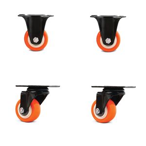 چرخ کفی‌دار و ثابت مدل canto50sm مجموعه 4 عددی