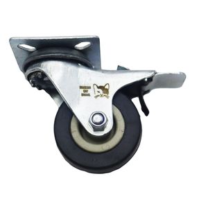 چرخ کفی‌دار پرشین کت مدل ترمزدار کد ypt no lastik kafi 50*18mm