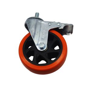 چرخ گردان آبو مدل ترمز دار کد  ypt pichi 125*32mm