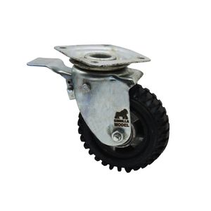 چرخ گردان ترمز دار مدل گوریلا کد ypt kafi lastiki 16cm