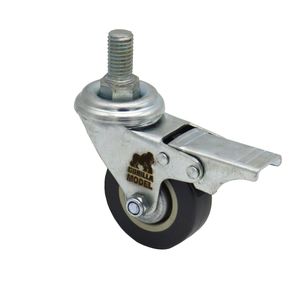 چرخ گردان ترمزدار مدل گوریلا کد ypt lastiki pichi 50mm