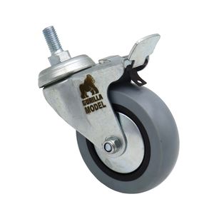 چرخ گردان ترمزدار مدل گوریلا کد ypt pichi lastici 100mm