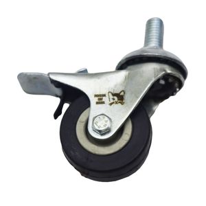 چرخ گردان پرشین کت مدل ترمز دار کد ypt no pichi lastiki 50*17mm