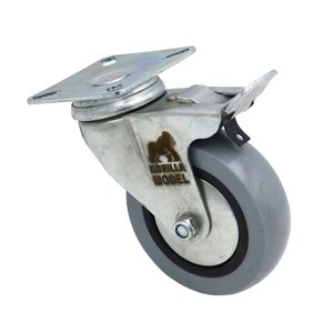 چرخ گردان کفی دار مدل گوریلا کد ypt kafi lastici 100mm