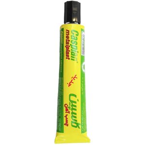 چسب آهن کاسپین مدل metal plast new حجم 50 میلی لیتر