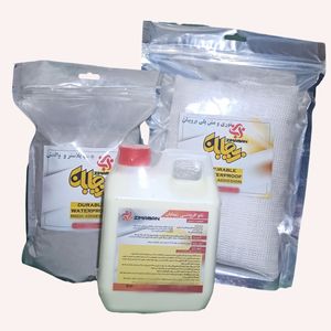 چسب ترمیم همه کاره سه جزئی گروه صنعتی زیمابان کد zc1p2m1.5 وزن 3.1 کیلوگرم