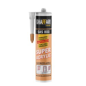 چسب درزگیر غفاری مدل sas800 حجم 310 میلی لیتر