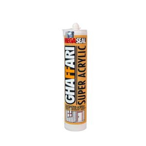 چسب درزگیر غفاری مدل super acrylic حجم 310 میلی لیتر