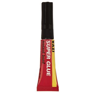 چسب قطره ای رازی مدل super glue حجم 3 میلی لیتر