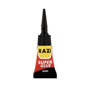 چسب قطره ای رازی مدل superglue حجم 1 میلی لیتر بسته 3 عددی
