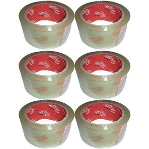 چسب نواری پهن رابو مدل 90yard بسته 6 عددی