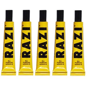 چسب همه کاره رازی مدل all purpose adhesive کد 007 حجم 8 میلی لیتر بسته 5 عددی