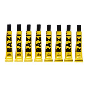چسب همه کاره رازی مدل all purpose adhesive کد 007 حجم 8 میلی لیتر بسته 8 عددی