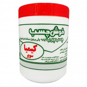 چسب چوب خوش چسب مدل بی رنگ کیمیا سوپر وزن 750 گرم