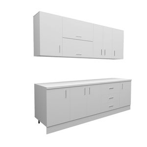 کابینت آشپزخانه اعیان مدل fh c12 مجموعه 8 عددی