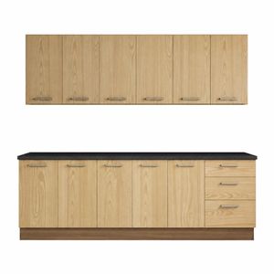 کابینت آشپزخانه زمینی_دیواری 11 در مدل سیدنی