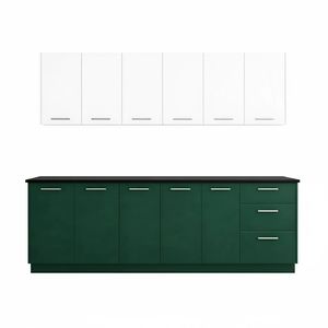 کابینت آشپزخانه زمینی_دیواری 11در مدل توسکا