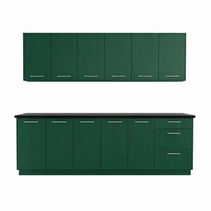 کابینت آشپزخانه زمینی_دیواری 7 در مدل سانچز
