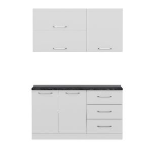 کابینت آشپزخانه مدل b 1 minar 150 مجموعه دو عددی