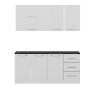کابینت آشپزخانه مدل b 1 minar 180 مجموعه دو عددی