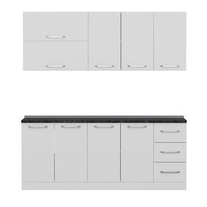 کابینت آشپزخانه مدل b 1 minar 200 مجموعه دو عددی