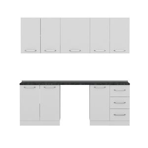 کابینت آشپزخانه مدل b 2 minar 220 cm مجموعه دو عددی