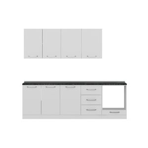 کابینت آشپزخانه مدل b 3 minar 250 cm مجموعه دو عددی