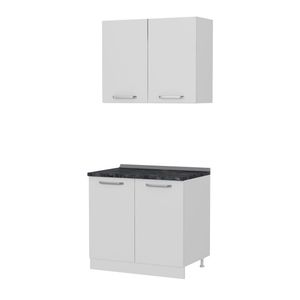 کابینت آشپزخانه مدل مینار 90 مجموعه دو عددی