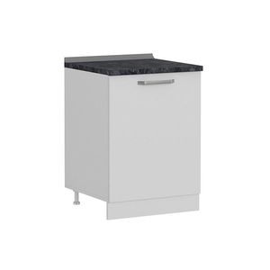 کابینت زمینی فلفور کابینت مدل l   60 cm