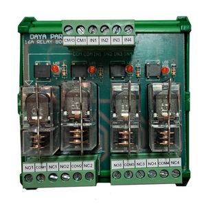 کارت رله 4 کانال دایاپارتس مدل dcr04v1