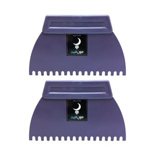 کاردک مون لایت مدل شانه ای مجموعه 2 عددی