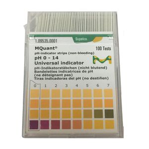 کاغذ ph سنج ساپلکو مدل 1.09535 بسته 100 عددی