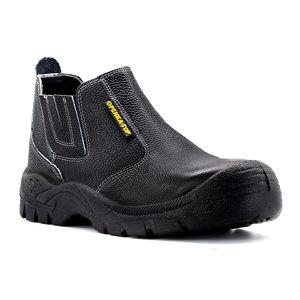 کفش ایمنی ارک مدل ساق بلند تاپ چرم pu rubber