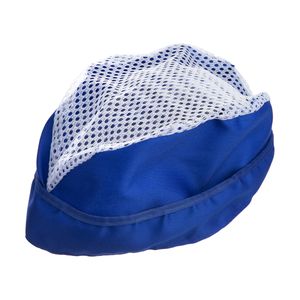 کلاه آشپزی کد tor1 رنگ آبی بسته 2 عددی