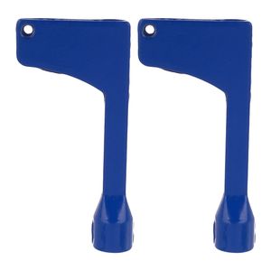 کلید آبی درب آسانسور آرمان لیفت مدل key 6 b 2p بسته 2عددی