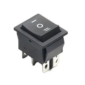 کلید راکر سه حالته مدل 6 پایه کد kcd4 بسته 2 عددی