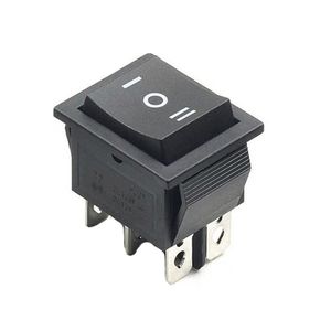 کلید راکر سه حالته مدل 6 پایه کد kcd4