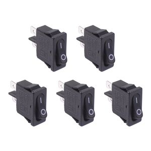 کلید راکر مدل 2 پایه kcd1 110 بسته 5 عددی