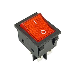 کلید راکر مدل 4 پایه کد kcd4 30a