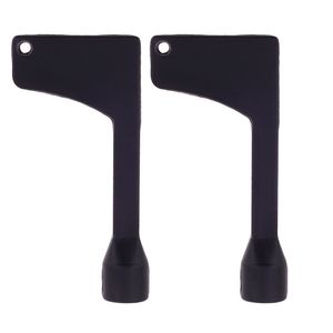 کلید مشکی درب آسانسور آرمان لیفت مدل key t6 bl 2p بسته 2 عددی